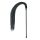 Easytoys Tickler - pirrende silikonpisk (svart)