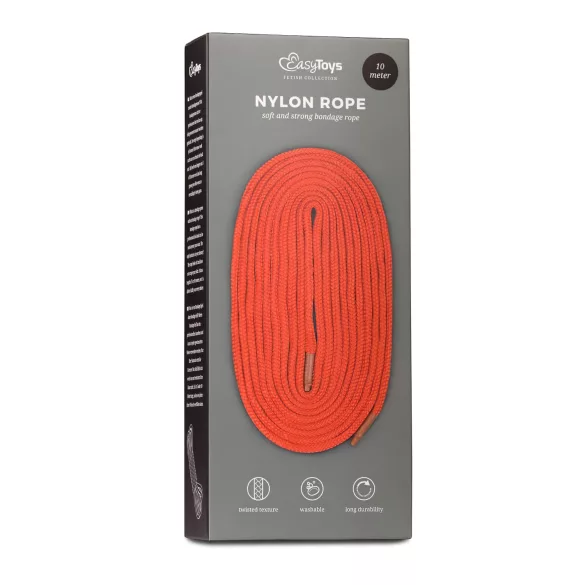 Easytoys Tau - bondage-tau (10 m, rød)