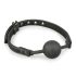 Easytoys - silikon ball gag (svart)