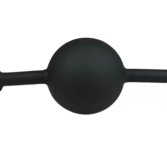 EasyToys - munnknebel med silikonkule (svart)