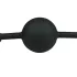EasyToys - munnknebel med silikonkule (svart)