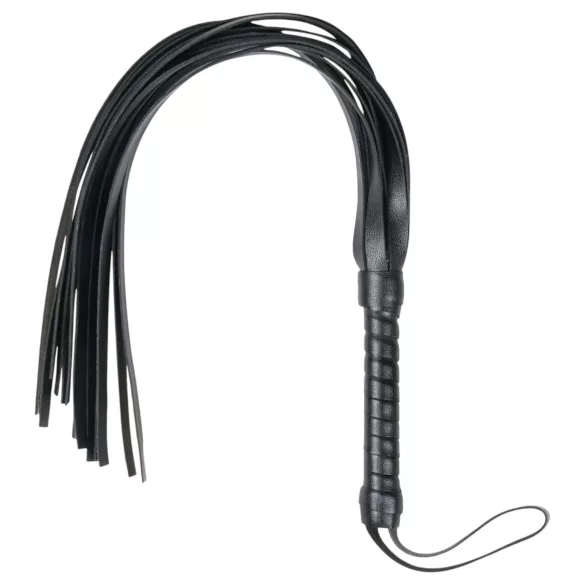 Easytoys Flogger - mykt lærpisk (svart)