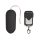 Easytoys - fjernstyrt vibrerende egg (svart)