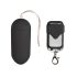 Easytoys - fjernstyrt vibrerende egg (svart)