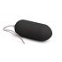 Easytoys - fjernstyrt vibrerende egg (svart)