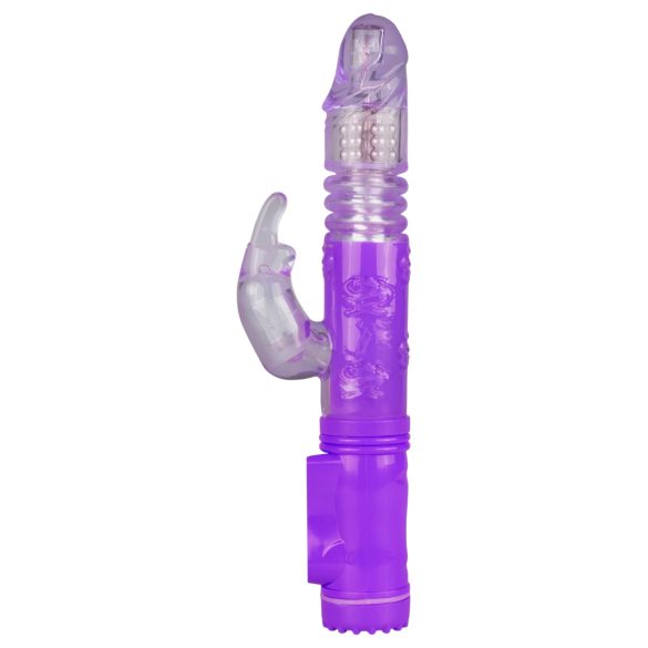 Easytoys Bunny - støt-roterende vibrator (lilla)