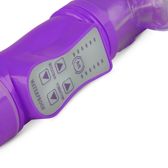 Easytoys Bunny - støt-roterende vibrator (lilla)