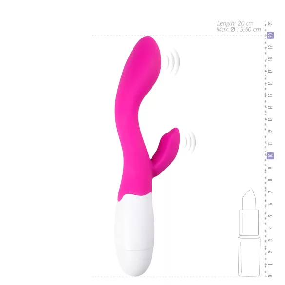 Easytoys Lily - Klitorisvibrator med arm (rosa)
