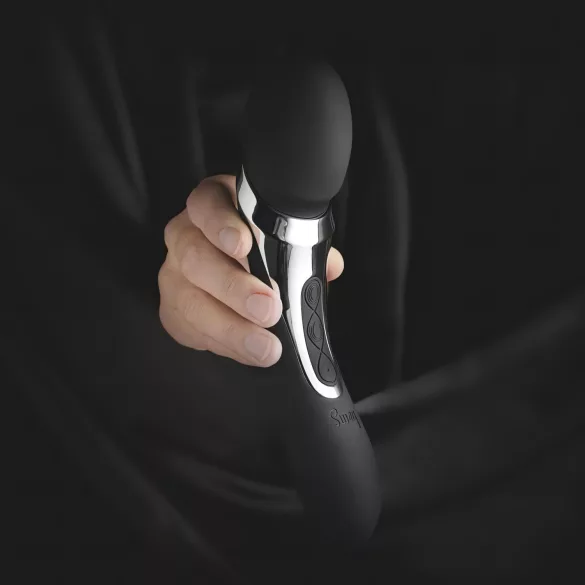 Sway No.1 Wand - oppladbar 2-i-1 massasjestav (svart)