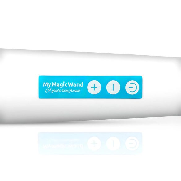 MyMagicWand - kraftfull massasjevibrator (hvit-blå)