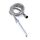 Rimba - Intimdusjhode i aluminium med slange (sølv)