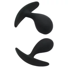 Rimba Copenhagen - analplug-sett (svart, 2 stk)