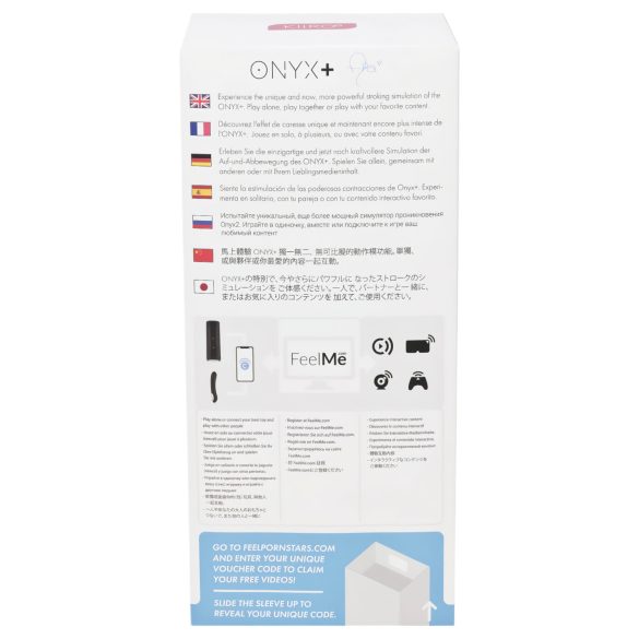 Kiiroo Onyx+ Asa Akira Opplevelse - interaktiv masturbator (svart)