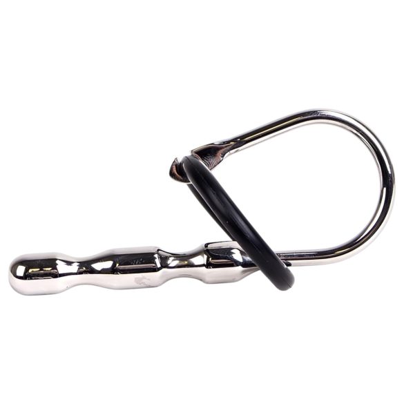 Kiotos - Rustfritt stål dilator med silikonringer (8cm)