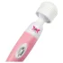 Pixey - massasjevibrator med ledning (rosa)