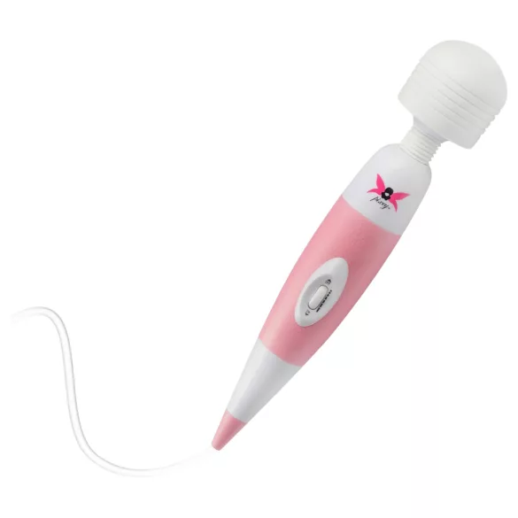 Pixey - massasjevibrator med ledning (rosa)