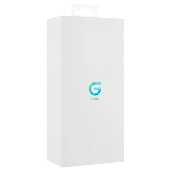 Gildo Glass No. 5 - spiral glass dildo (klar-blå)