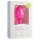Easytoys Diamond - hvit stein analplugg (medium) - rosa