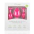 Easytoys Diamond - Anal Plug Sett (Rosa)