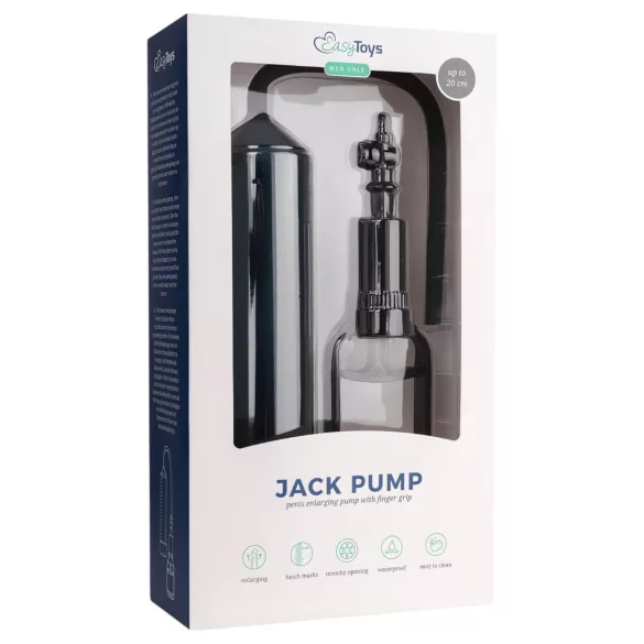 Easytoys Finger Grip - penis pumpe (svart)