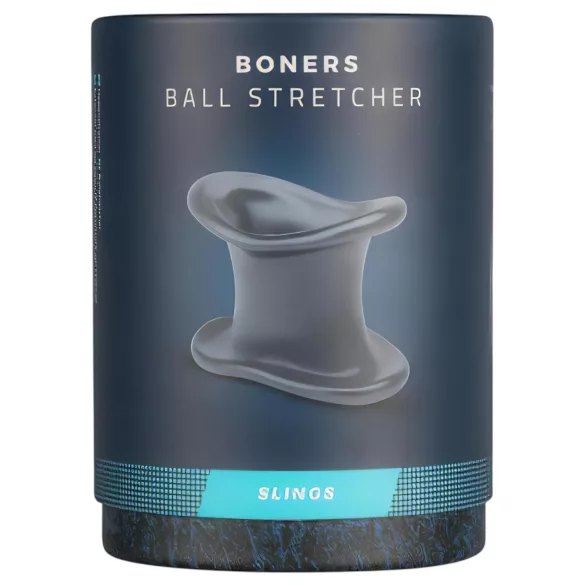 Boners - penisring og strekkerenhet i ett (grå)