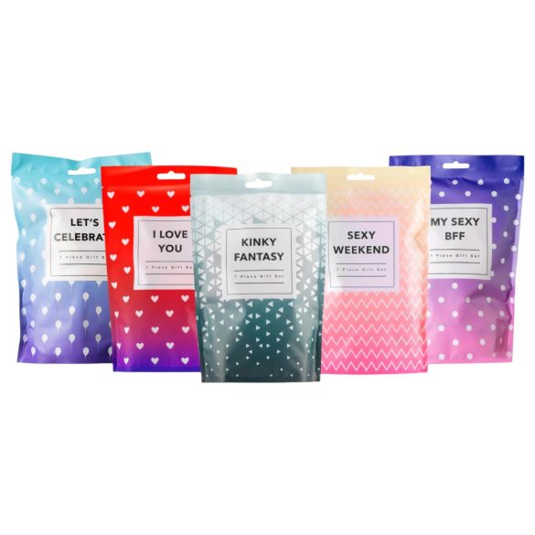 LoveBoxxx La oss feire - vibratorsett (7 deler)