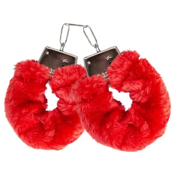 LoveBoxxx Jeg elsker Red - vibratorsett med binder (6 deler) - rød