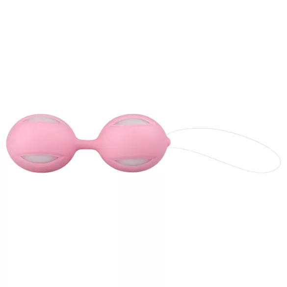 LoveBoxxx Jeg Elsker Rosa - Vibrator Og Bondage Sett (6 Deler) - Rosa