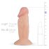 Real Fantasy Archi - naturtro dildo - 11,5 cm (natur)