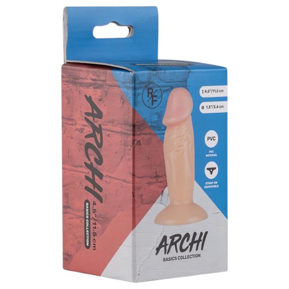 Real Fantasy Archi - naturtro dildo - 11,5 cm (natur)