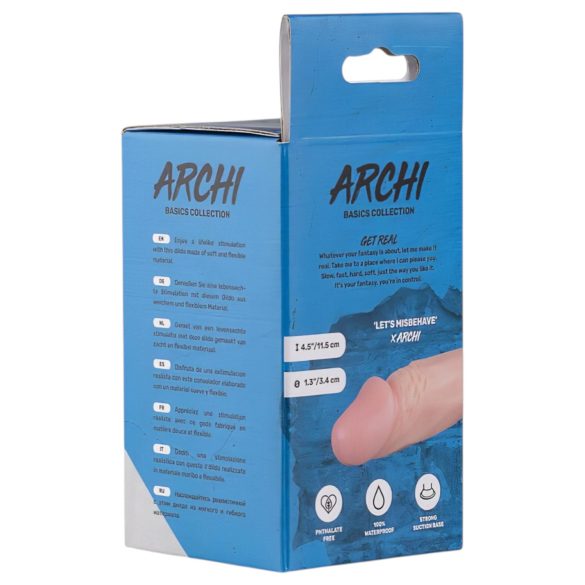 Real Fantasy Archi - naturtro dildo - 11,5 cm (natur)