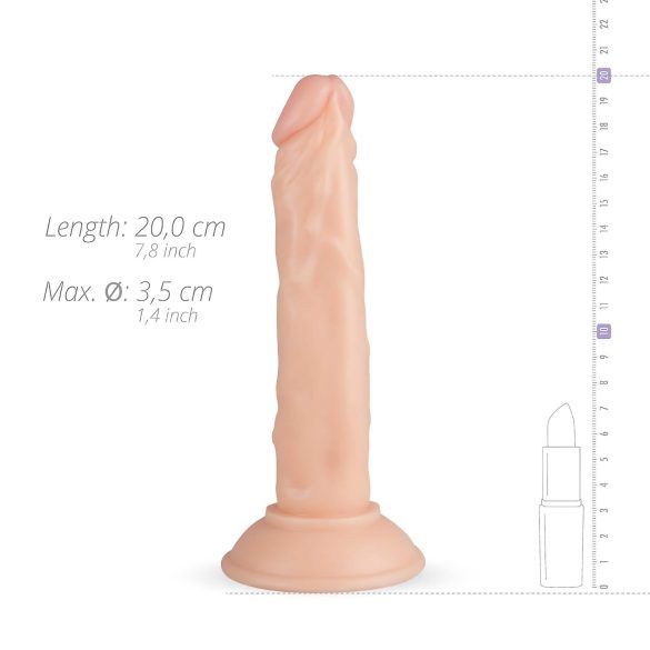 Real Fantasy Blane - naturtro dildo - 20cm (naturlig)