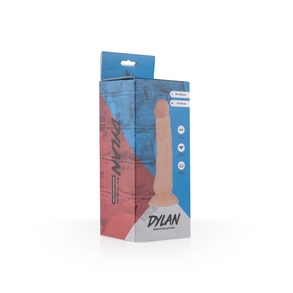 Real Fantasy Dylan - naturtro dildo - 23 cm (naturlig)