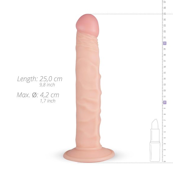 Real Fantasy Scott - naturtro dildo - 25 cm (naturlig)