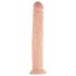 Real Fantasy Shawn - naturtro stor dildo - 35 cm (hudfarge)