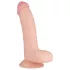 Real Fantasy Cliff - realistisk dildo med testikler - 22cm (naturlig)