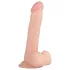Real Fantasy Felix - naturtro dildo med testikler - 22 cm (naturlig)