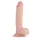 Real Fantasy Glynn - naturtro dildo med stang - 25 cm (natur)