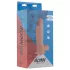 Real Fantasy Glynn - naturtro dildo med stang - 25 cm (natur)