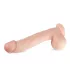 Real Fantasy Lexon - herlig naturtro dildo - 33 cm (naturlig)