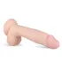 Real Fantasy Glynn - oppladbar, naturtro vibrator - 25 cm (hudfarget)
