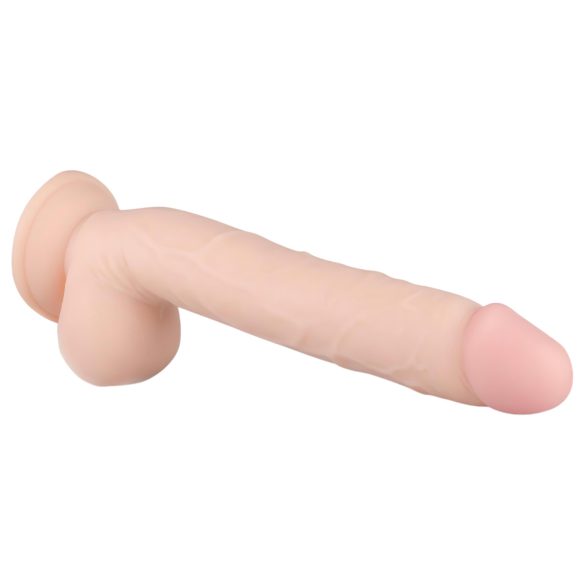 Real Fantasy Elvin - oppladbar, naturtro vibrator - 28cm (naturlig)