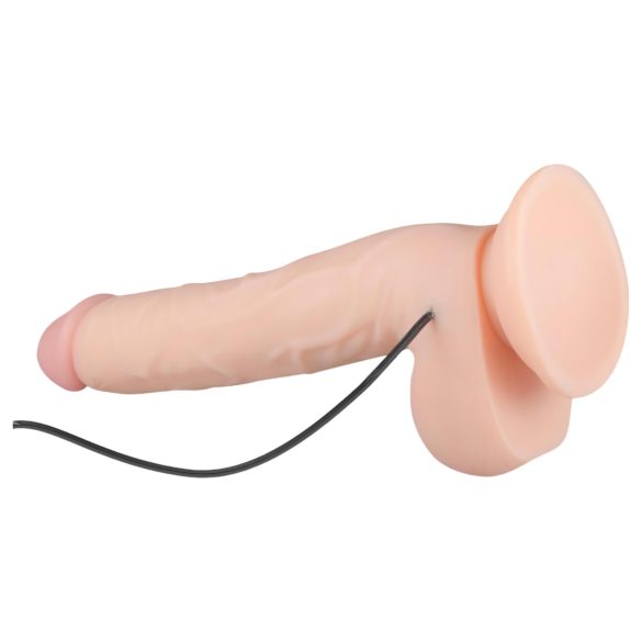 Real Fantasy Elvin - oppladbar, naturtro vibrator - 28cm (naturlig)