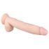 Real Fantasy Dwane - oppladbar, naturtro vibrator - 31 cm (naturlig)