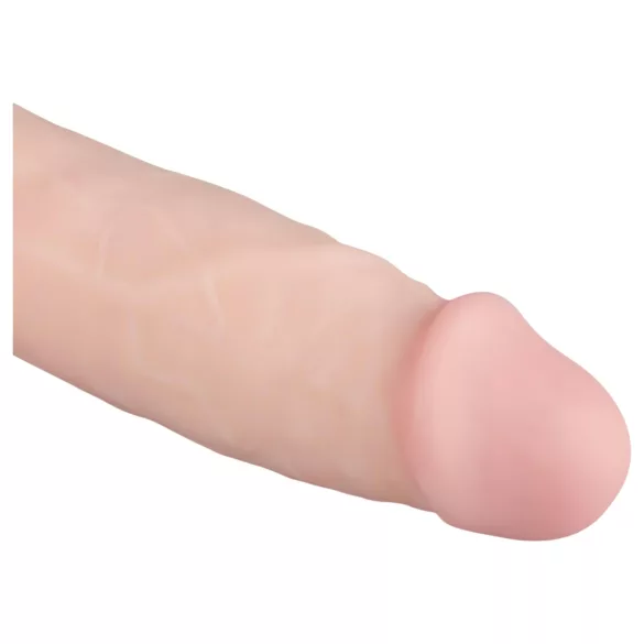 Real Fantasy Dwane - oppladbar, naturtro vibrator - 31 cm (naturlig)