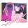 Secret Pleasure Chest - avansert BDSM-sett - 14 deler (rosa)
