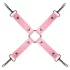 Secret Pleasure Chest - avansert BDSM-sett - 14 deler (rosa)