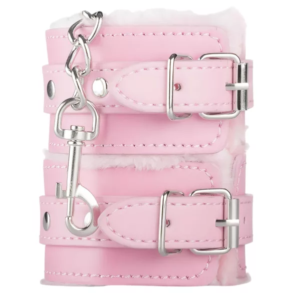 Secret Pleasure Chest - avansert BDSM-sett - 14 deler (rosa)