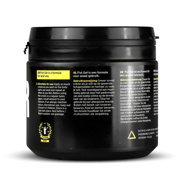 BUTTR Fisting Gel - vannbasert glidemiddel (500ml)