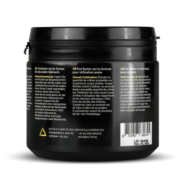 BUTTR Fisting Smør - knyttneveglidemiddel (500ml)